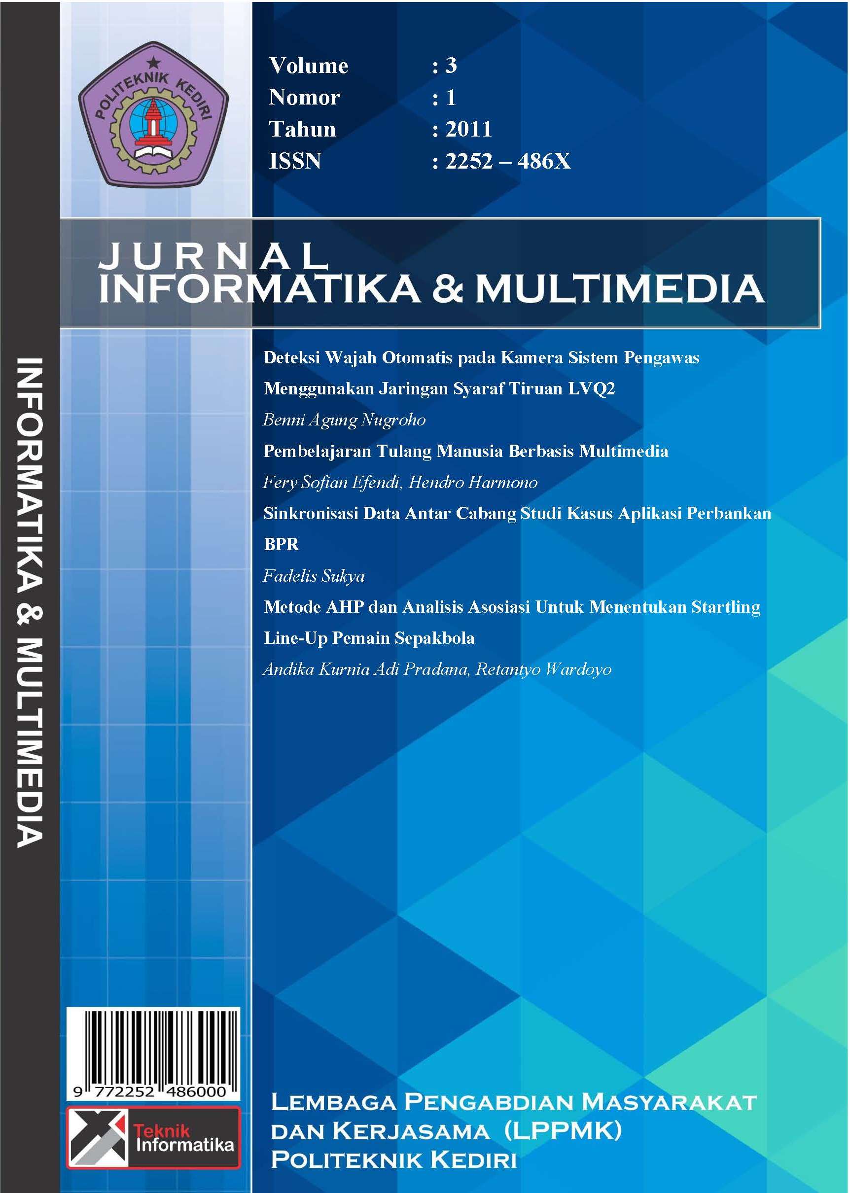 Jurnal Teknologi Informasi dan Multimedia Polinema