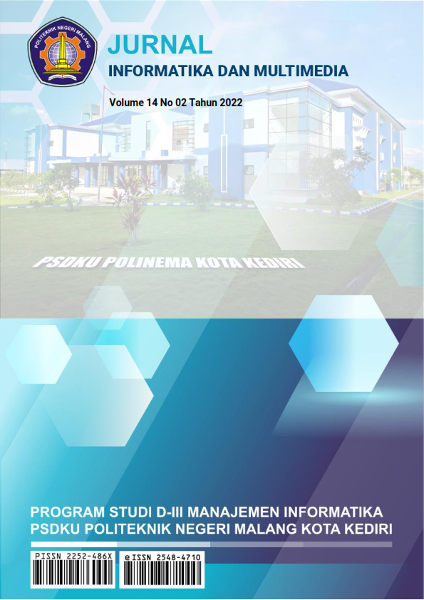 Jurnal Teknologi Informasi dan Multimedia Polinema